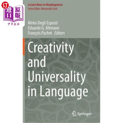 海外直订Creativity and Universality in Language 语言的创造性与普遍性