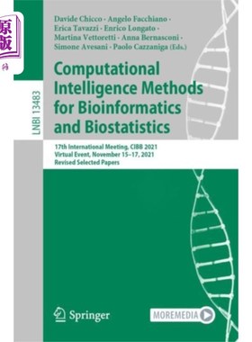 海外直订Computational Intelligence Methods for Bioinform... 生物信息学和生物统计学的计算智能方法