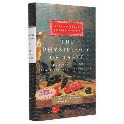 厨房里的哲学家 Everymans Library Classics The Physiology of Taste 英文原版 Jean Anthelme Brillat Savarin【中商原版?