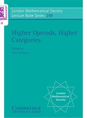 海外直订Higher Operads, Higher Categories 更高的歌剧，更高的类别