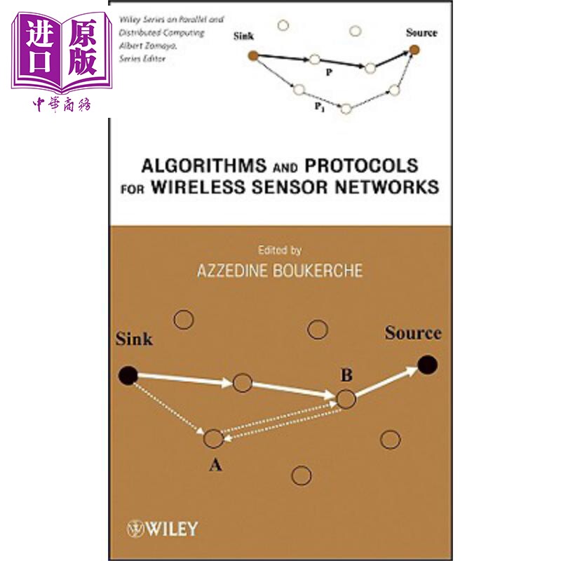 现货 无线 移动Ad Hoc与传感器网络的算法与协议 Algorithms And Protocols F【中商原版】