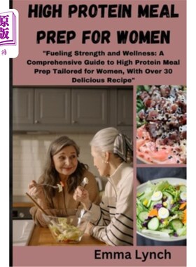 海外直订医药图书High Protein Meal Prep for Women: 