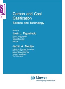 海外直订Carbon and Coal Gasification: Science and Technology 碳与煤气化：科学与技术