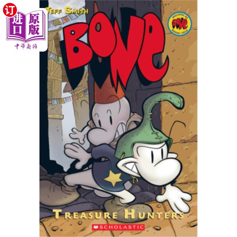 海外直订Treasure Hunters: A Graphic Novel (Bone #8): Volume 8 寻宝者：图形小说（Bone#8），8