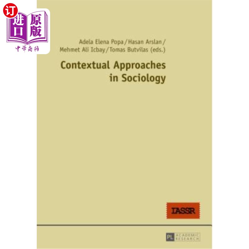 海外直订Contextual Approaches in Sociology 社会学语境研究