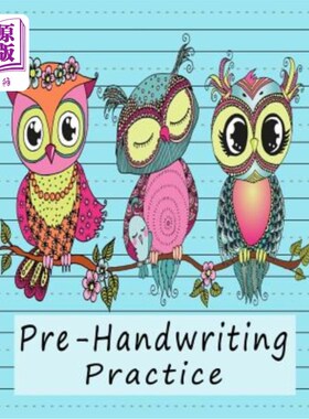 海外直订Pre-Handwriting Practice: Workbook for Kids in Kindergarten & Pre-School - Purpl 学前笔迹练习：幼儿园和学前