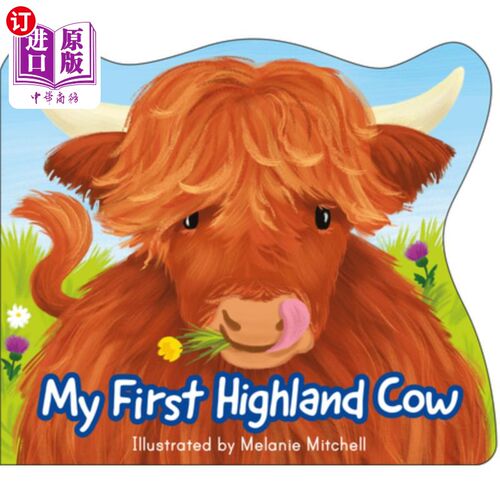 海外直订My First Highland Cow 我的第一头高地奶牛