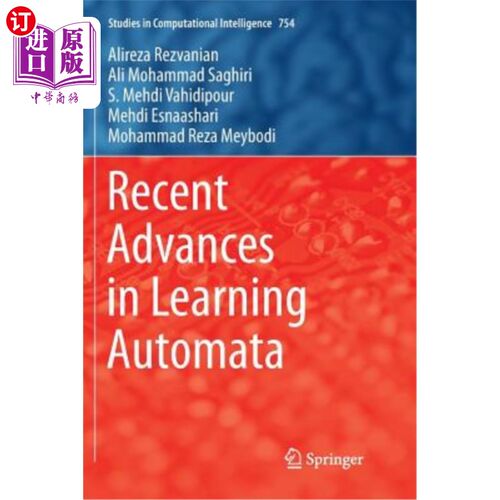 海外直订Recent Advances in Learning Automata 学习自动机的最新进展