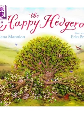 海外直订The Happy Hedgerow 快乐的树篱