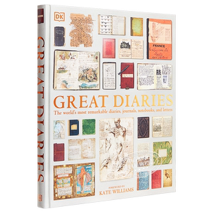 DK Great Diaries 英文原版 DK伟大的日记 自传 文学 Kate Williams【中商原版】