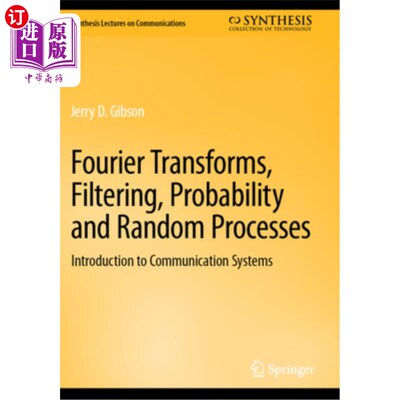 海外直订Fourier Transforms, Filtering, Probability and Random Processes: Introduction to 傅立叶变换、滤波、概率与随