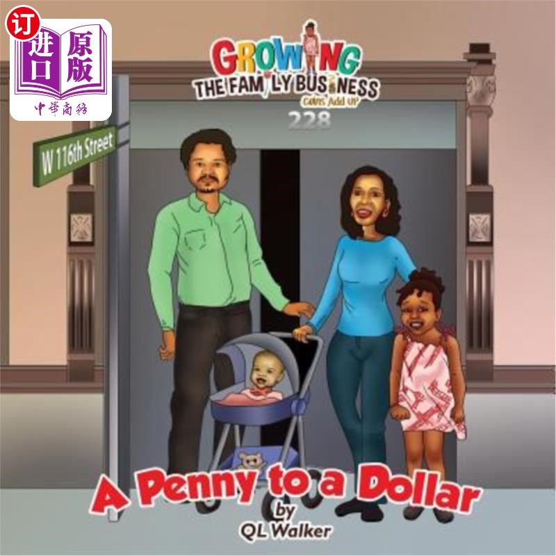 海外直订a penny to a dollar 一分钱换一美元