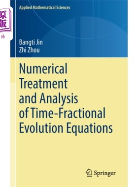 海外直订Numerical Treatment and Analysis of Time-Fractio... 时间分数进化方程的数值处理与分析