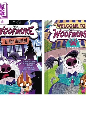 英文原版 全彩章节书 欢迎来到狗狗酒店2册 Welcome to the Woofmore 1-2 儿童幽默搞笑 初级章节故事书【中商原版】