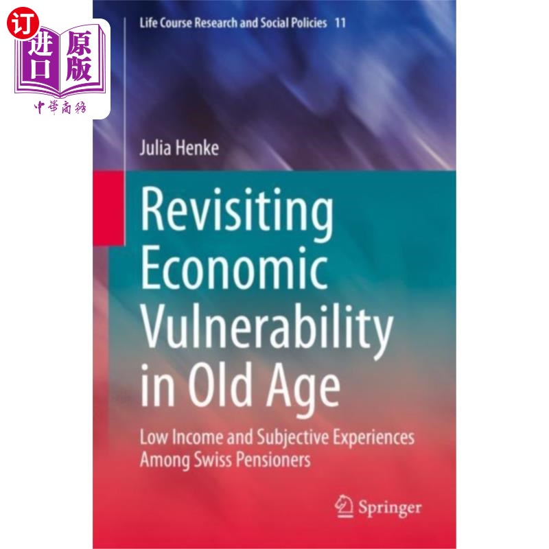海外直订Revisiting Economic Vulnerability in Old Age 重新审视老年经济脆弱性