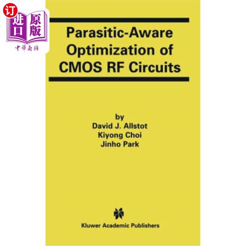 海外直订Parasitic-Aware Optimization of CMOS RF Circuits CMOS射频电路的寄生感知优化