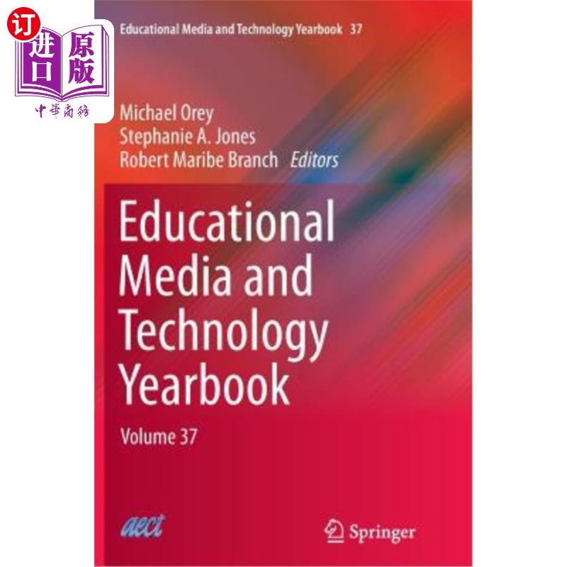 海外直订Educational Media and Technology Yearbook: Volume 37 教育媒体与技术年鉴：第37卷