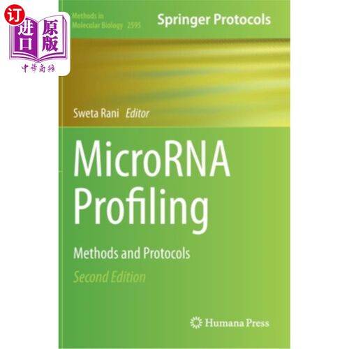 海外直订Microrna Profiling: Methods and Protocols 微rna分析:方法和协议