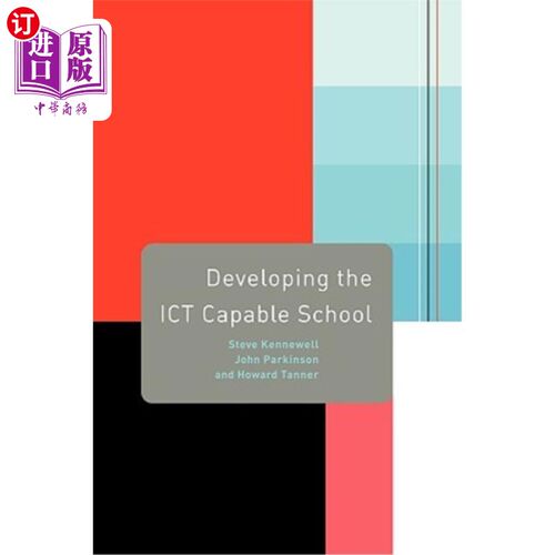 海外直订Developing the Ict Capable School 发展Ict能力学校