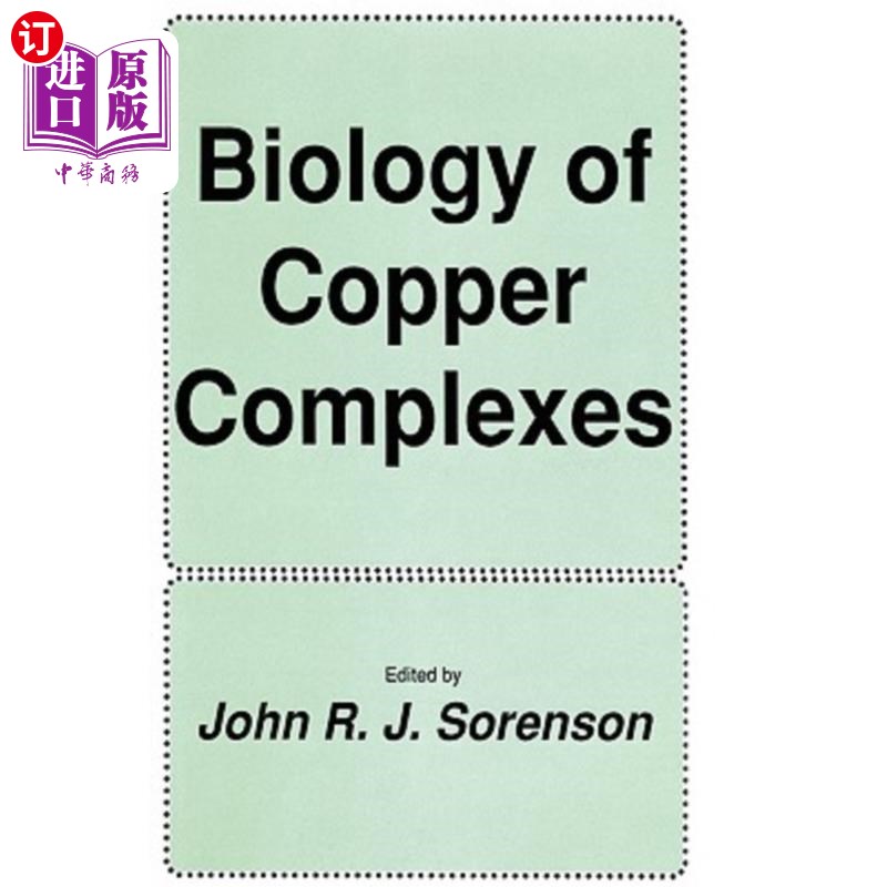 海外直订医药图书Biology of Copper Complexes 铜配合物生物学