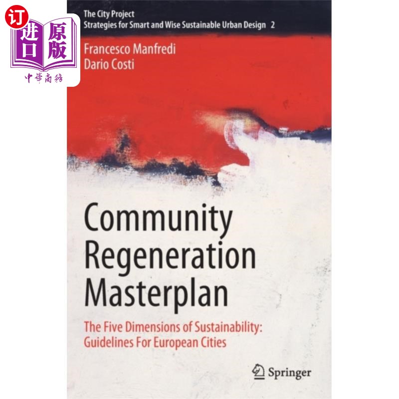 海外直订Community Regeneration Masterplan 社区重建总体规划