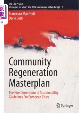 海外直订Community Regeneration Masterplan 社区重建总体规划