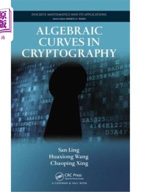 海外直订Algebraic Curves in Cryptography 密码学中的代数曲线