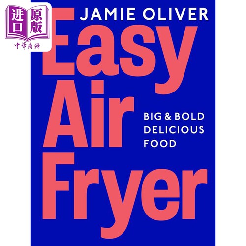 简易空气炸锅食谱 Easy Air Fryer 英文原版 Jamie Oliver 美食与烹饪【中商原版】