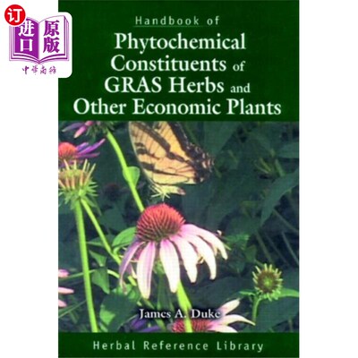 海外直订医药图书Handbook of Phytochemical Constituents of GRAS H... 草本植物和其他经济植物的植物化学成分手册