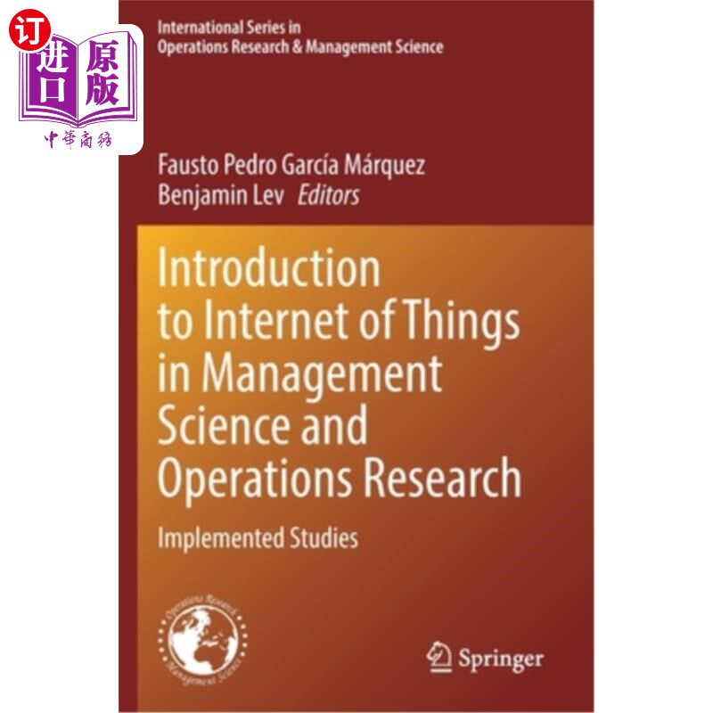 海外直订Introduction to Internet of Things in Management Science and Operations Research 管理科学与运筹学物联网导论