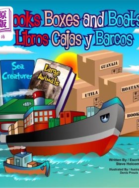 海外直订Books Boxes and Boats: Libros Cajas y Barcos 书籍、箱子和船:Libros Cajas y Barcos