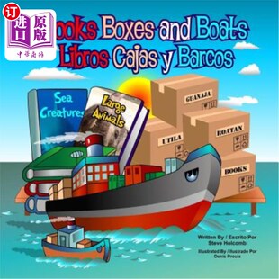 海外直订Books Boxes and Boats: Libros Cajas y Barcos 书籍、箱子和船:Libros Cajas y Barcos