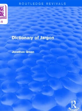 海外直订Dictionary of Jargon 行话词典