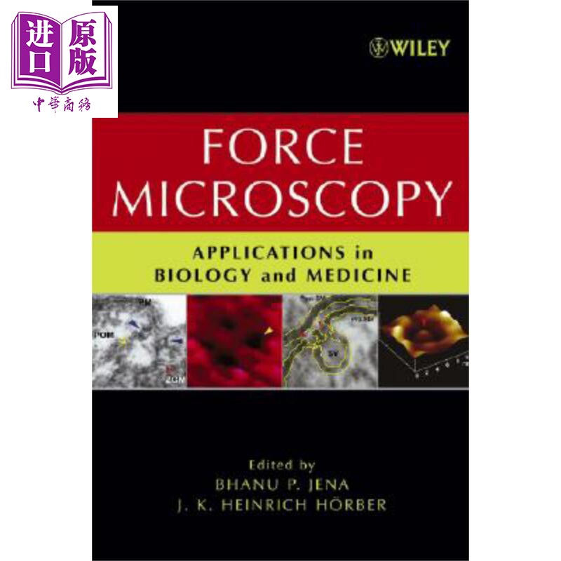 现货 力显微镜法 Force Microscopy 英文原版 Bhanu Jena 中商原版 Wiley【中商原版】