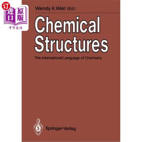 海外直订Chemical Structures: The International Language of Chemistry 化学结构:化学的国际语言