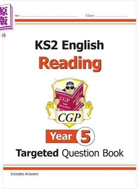 英国CGP KS2 English Targeted Question Book: Reading - Year 5【中商原版】