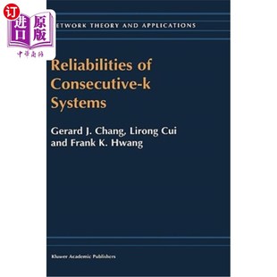 海外直订Reliabilities of Consecutive-K Systems 连续k系统的可靠性
