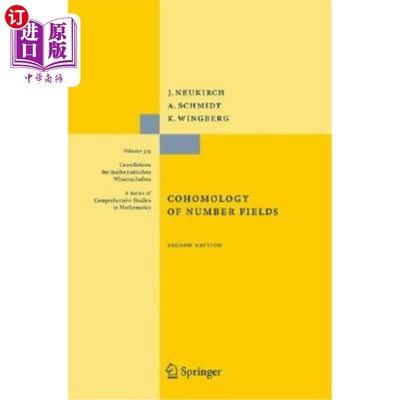海外直订Cohomology of Number Fields 数域上同调