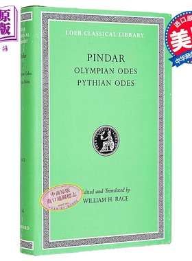 预售 品达 皮托竞技胜利者颂 原文希英对照版 Olympian Odes. Pythian Odes Loeb Classical Library 英文原版 Pindar【中商原版】