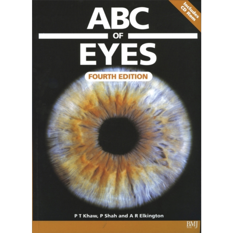 现货 眼睛基础知识 第4版 配CD Abc Of Eyes 4E +Cd 英文原版 Peng Tee Khaw【中商原版】 wiley
