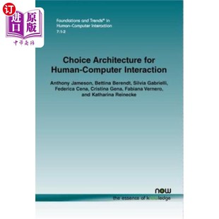 Interaction Human Computer 选择 人机交互体系结构 Architecture 海外直订Choice for