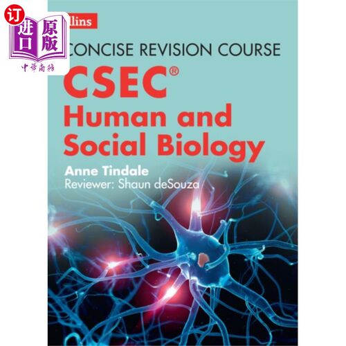 海外直订Human and Social Biology - a Concise Revision Co... 人类与社会生物学- CSEC简练复习课程(R)