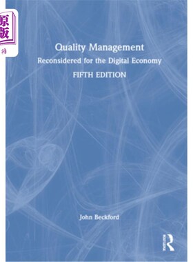 海外直订Quality Management: Reconsidered for the Digital Economy 质量管理:数字经济的再思考