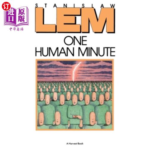 海外直订One Human Minute 一分钟