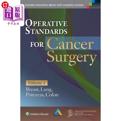 海外直订医药图书Operative Standards for Cancer Surgery 癌症外科手术标准