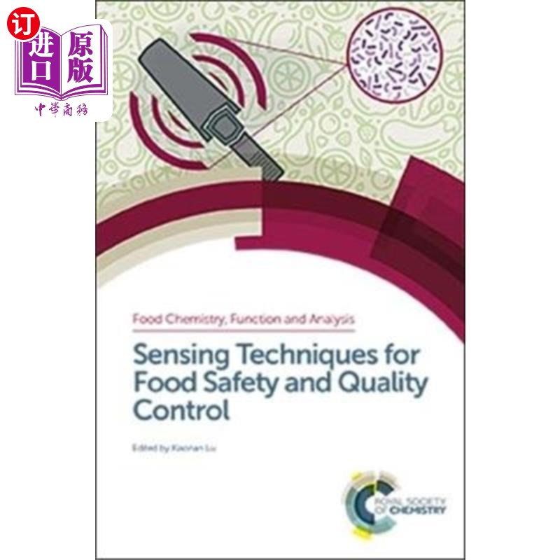 海外直订Sensing Techniques for Food Safety and Quality C... 食品安全与质量控制的传感技术