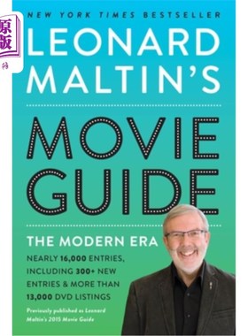 海外直订Leonard Maltin's Movie Guide: The Modern Era, Previously Published as Leonard Ma 伦纳德·马丁的电影指南:现代