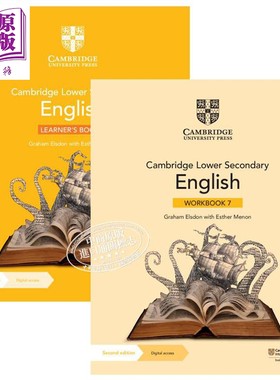NEW Cambridge Lower Secondary English Learner's Book/Workbook 7 剑桥初中英语课程 学习用书/练习册 可选【中商原版】