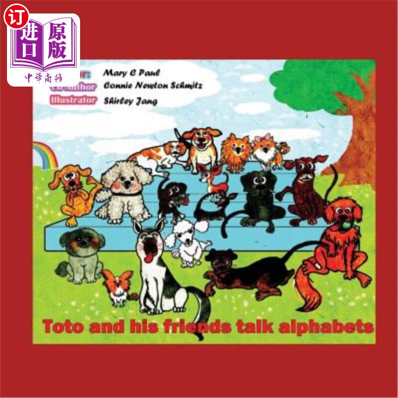 海外直订Toto and His Friends talk Alphabets: (children'sbook, animals, and Alphabets 托托和他的朋友们谈论字母表：（