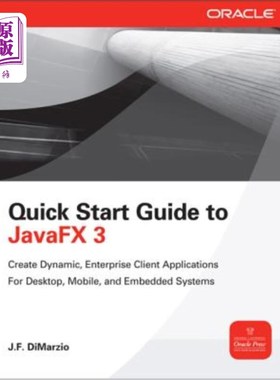 海外直订Quick Start Guide to Javafx Javafx快速入门指南